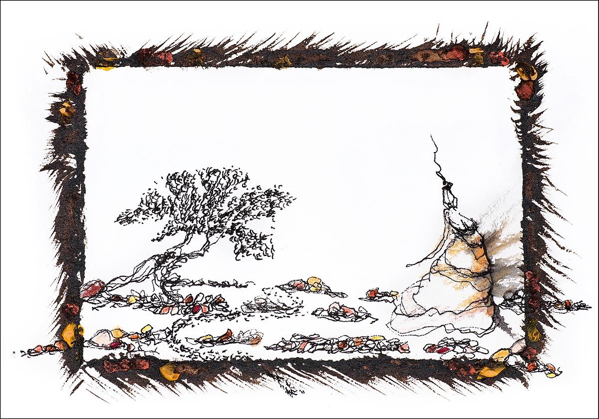 Philippe Quoturel : carte postale "Le petit monde des Opilants" série 2 (2019)