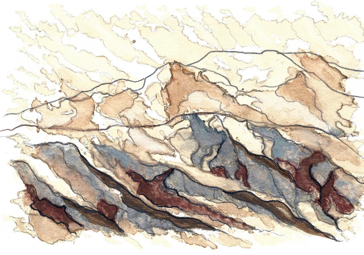 Philippe Quoturel : carte postale "Le petit monde des Opilants" série 4 (2024)