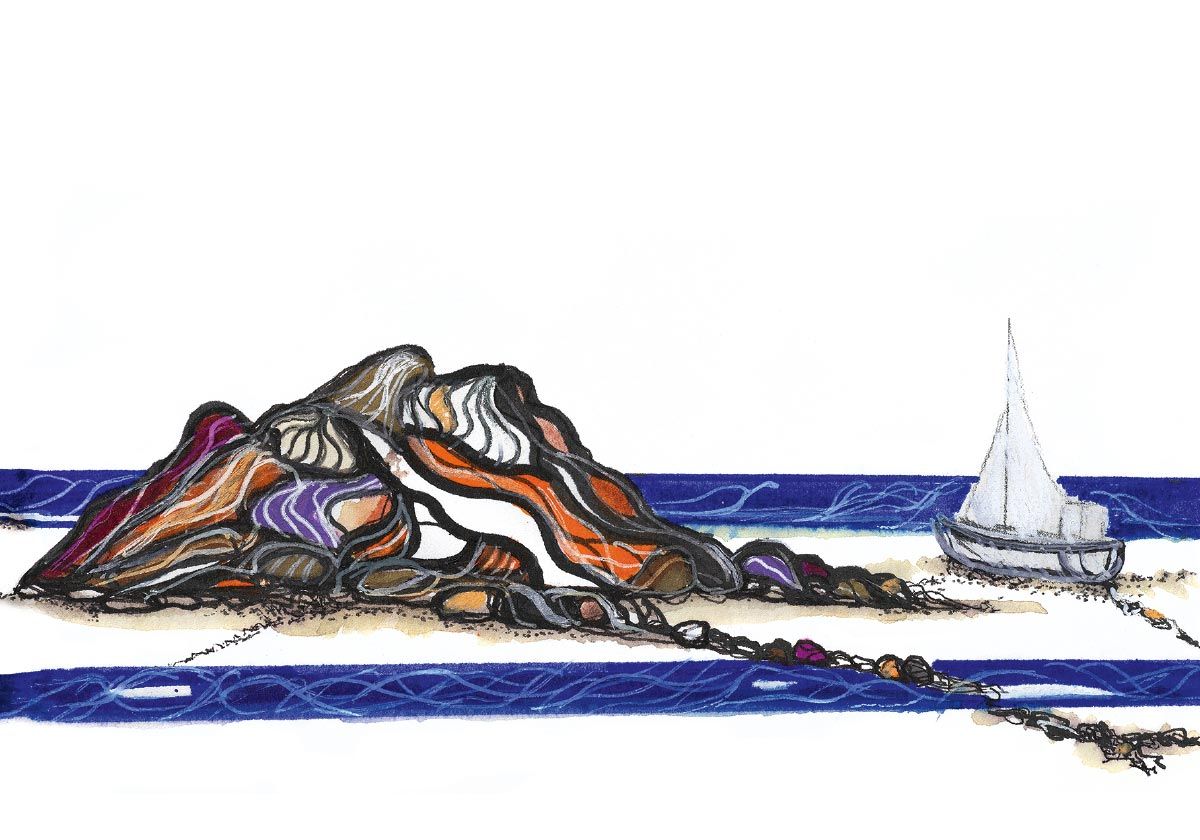 Philippe Quoturel : carte postale "Le petit monde des Opilants" série 3 (2021)