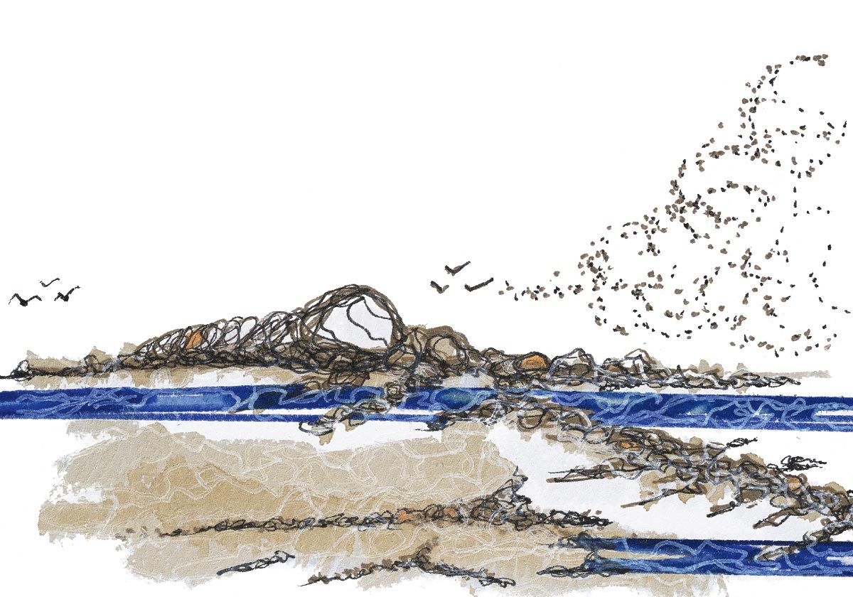 Philippe Quoturel : carte postale "Le petit monde des Opilants" série 3 (2021)