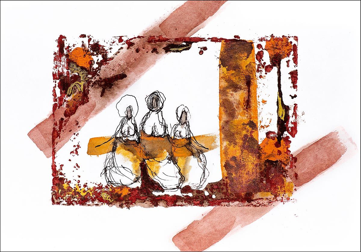 Philippe Quoturel : carte postale "Le petit monde des Opilants" série 2 (2019)