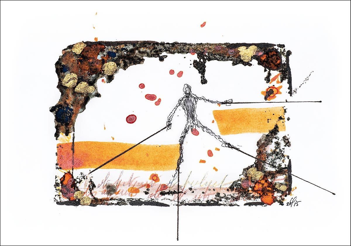 Philippe Quoturel : carte postale "Le petit monde des Opilants" série 2 (2019)